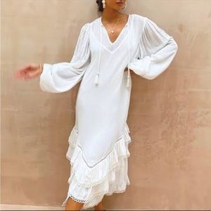 Never Fully Dressed White Harmony Maxi Dress